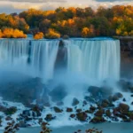 Niagara Falls in the fall