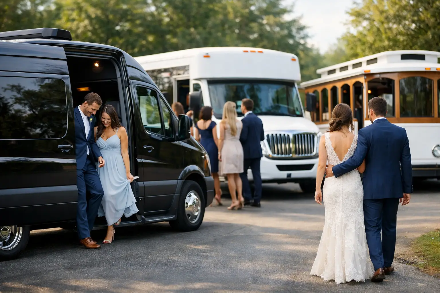 11 Best Wedding Guest Shuttle Ideas