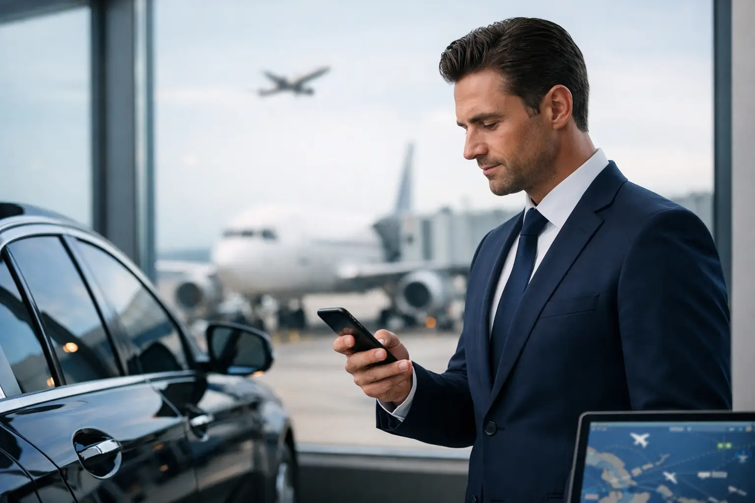 Can Chauffeurs Track Flight Delays?