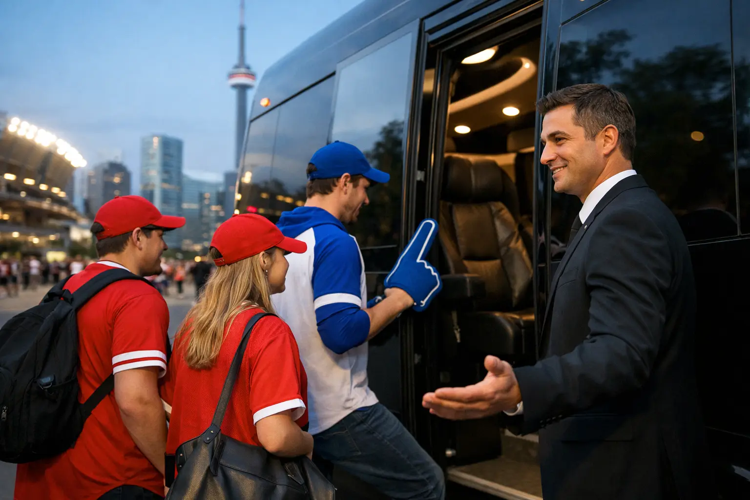 Sports Event Shuttle Service for Toronto Fans