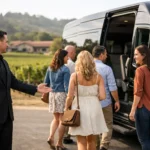 Wine Tour Group Transportation Example Plan